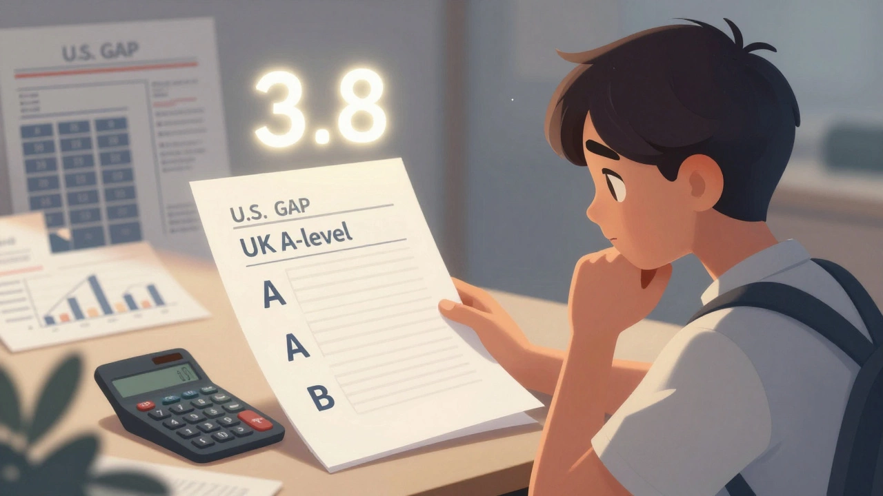 How Many B's Equal a 3.8 GPA in A-Level Subjects?