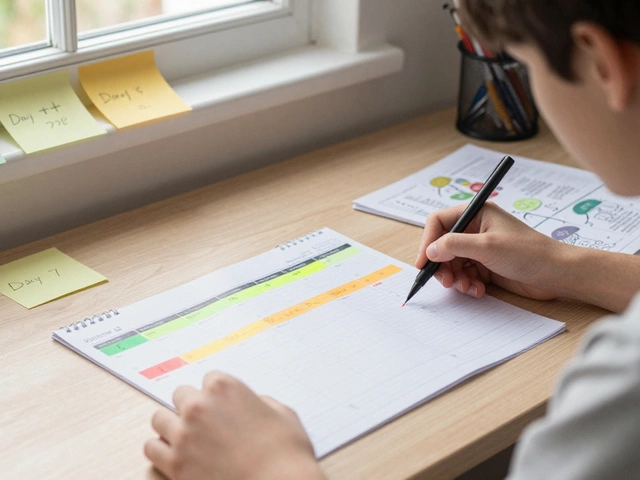 What is the 7 3 2 1 Method of Revision for GCSE?